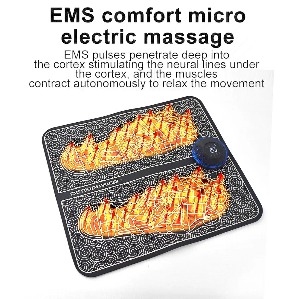 USB Electric Foot and Leg Massager Pad